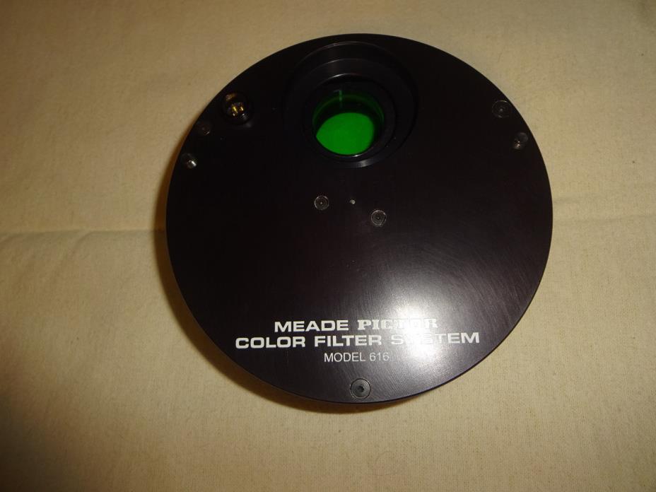Meade Pictor Color Filter Wheel System Model 616