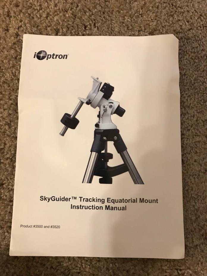 iOptron 3500 SkyGuider tracking mount with tripod