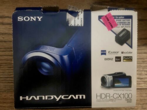 Sony Handycam | HDR-CX100 | Carl Zeiss Vario-Tessar Optical Zoom | 1920x1880 Rec