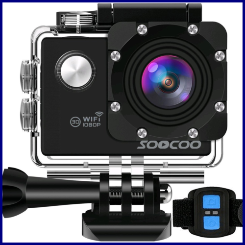 Action Camera Underwater Cam Wifi 1080P Full HD 12MP Waterproof Sports 170° Wide