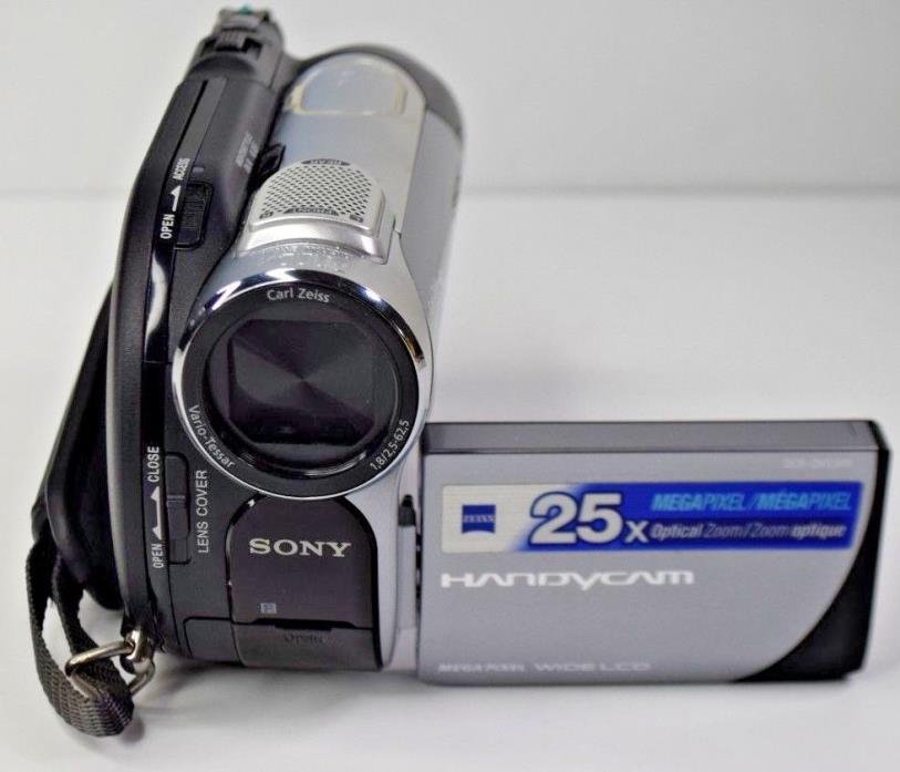 sony handycam 25x carl zeiss nightshot plus 2000x digital zoom dvd r/rw (bin3.6)