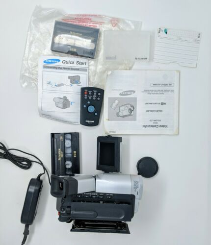 Samsung SC-L906 Hi-8  8MM Camcorder with Remote 880 Digital Zoom Works Perfectly