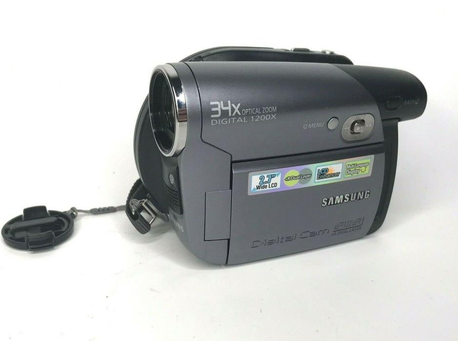 Samsung SC-DC173U DVD Camcorder Only with 34x Optical Zoom Guaranteed to Work!