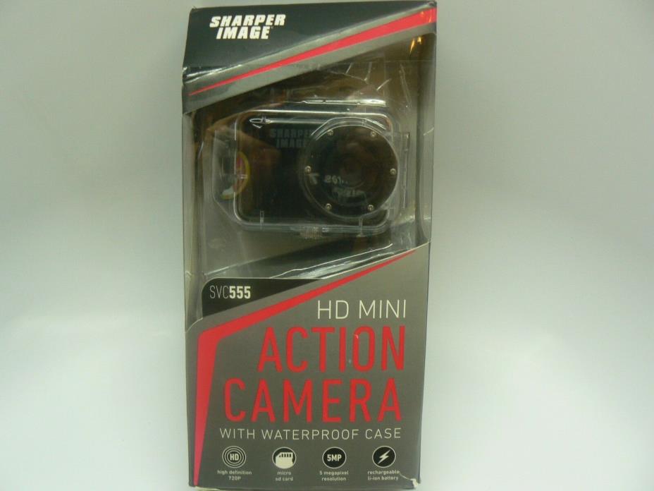 New Sharper Image HD MINI 720p Action Camera 5 MP Digital Video w 4X Zoom