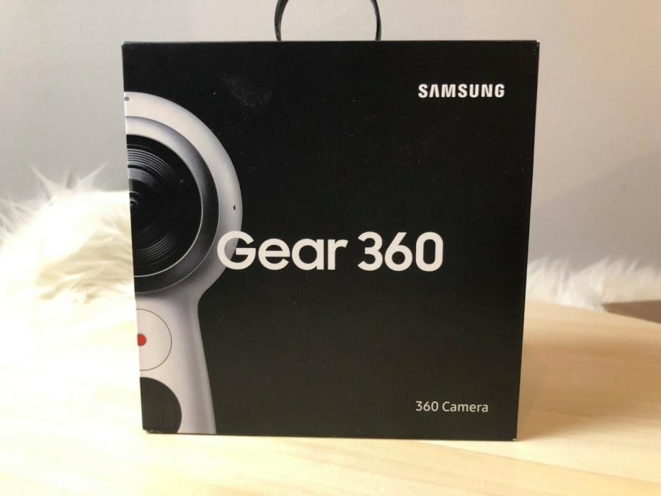 Samsung Gear 360 Real 360 Degree 4K Spherical VR Camera 2017 Version NEW