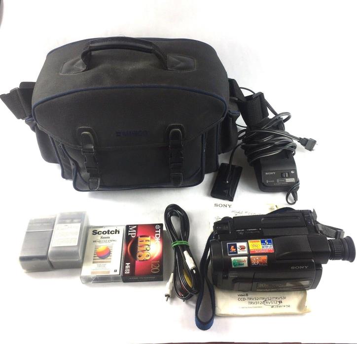 Sony Handycam CCD-TRV512 Stereo 8mm Video8 Camcorder VCR Player Video Transfer