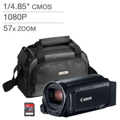 Canon Vixia HF R80 HD Camcorder Bundle