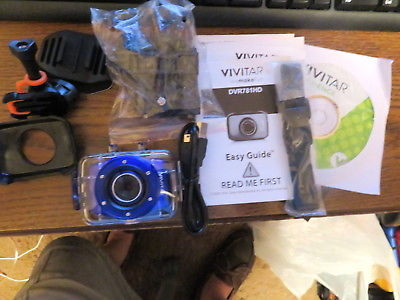 Vivitar DVR781HD Camera With Extras