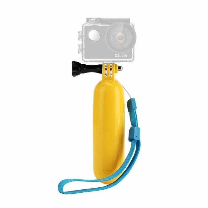Davola Floating Hand Grip for Action Camera with Long Handle Screw and Wrist