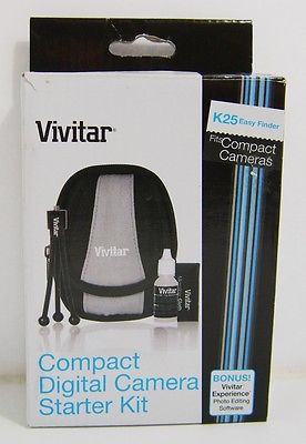 Vivitar Compact Digital Camera Starter Kit With Tripod