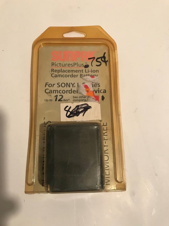 Rechargeable Battery Pack For Sony L Series Camcorders , For parts