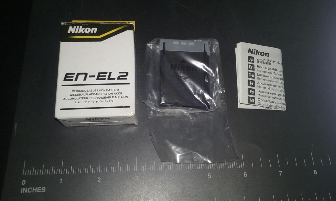 Nikon EN-EL2 (9904) 1000mAh Lithium Camera Li-Ion Battery