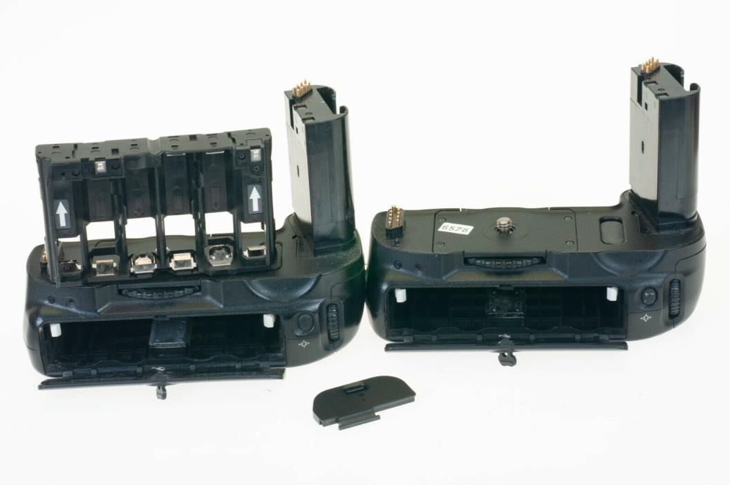 TWO Nikon MB-D100 Multi Function Battery Pack Grip to fit D100 Cameras (6578)