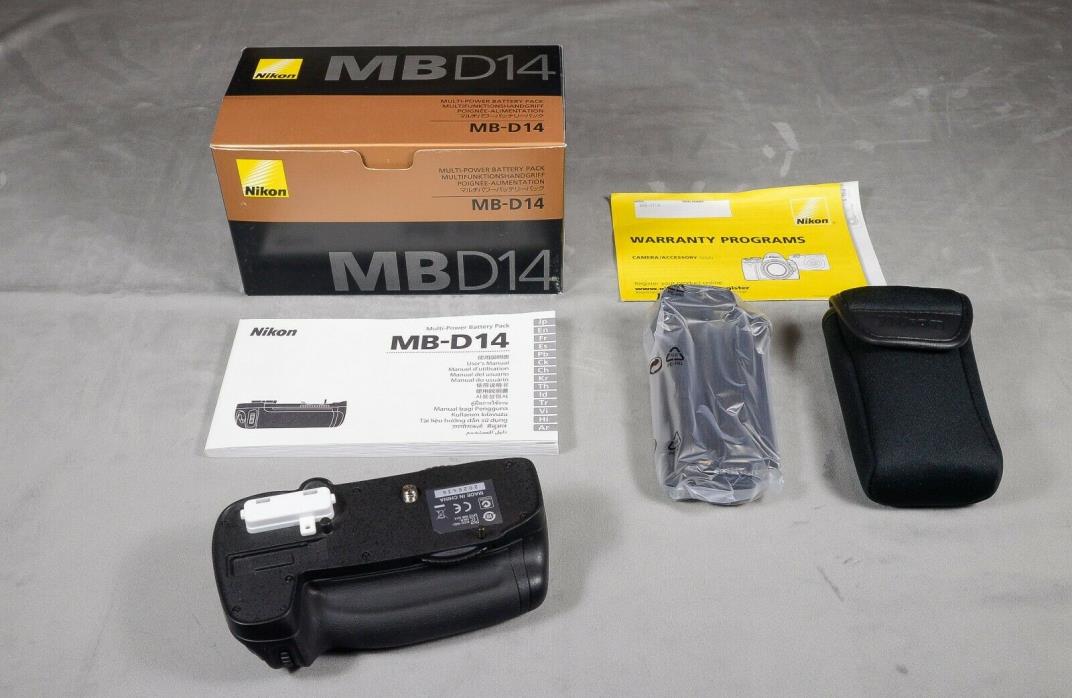 Genuine Nikon MB-D14 Multi-Power Battery Pack Grip for Nikon D610, D600 bodies