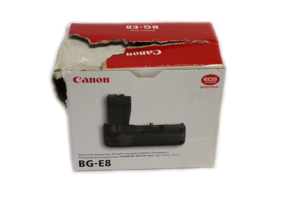 Genuine Canon BG-E8 Battery Grip for EOS Rebel T5I,T3I & T2I