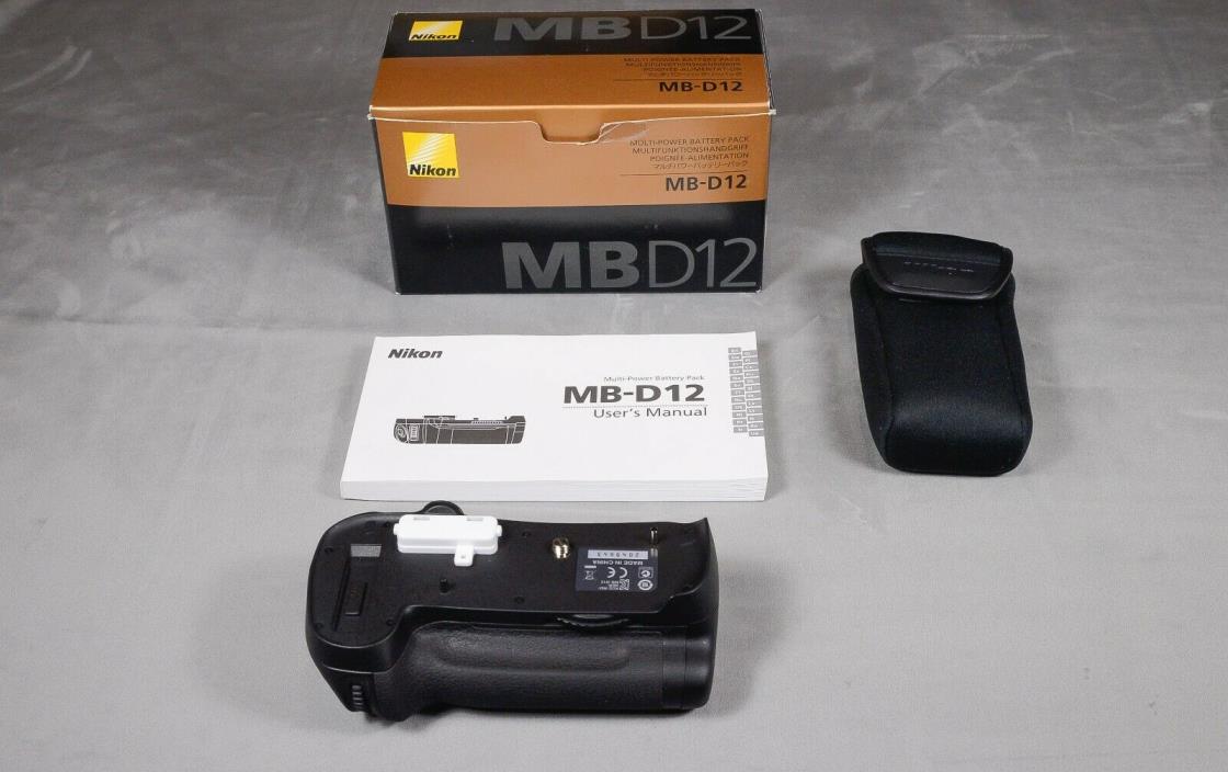 Nikon MB-D12 Multi-Power Battery Pack Grip for D800, D810