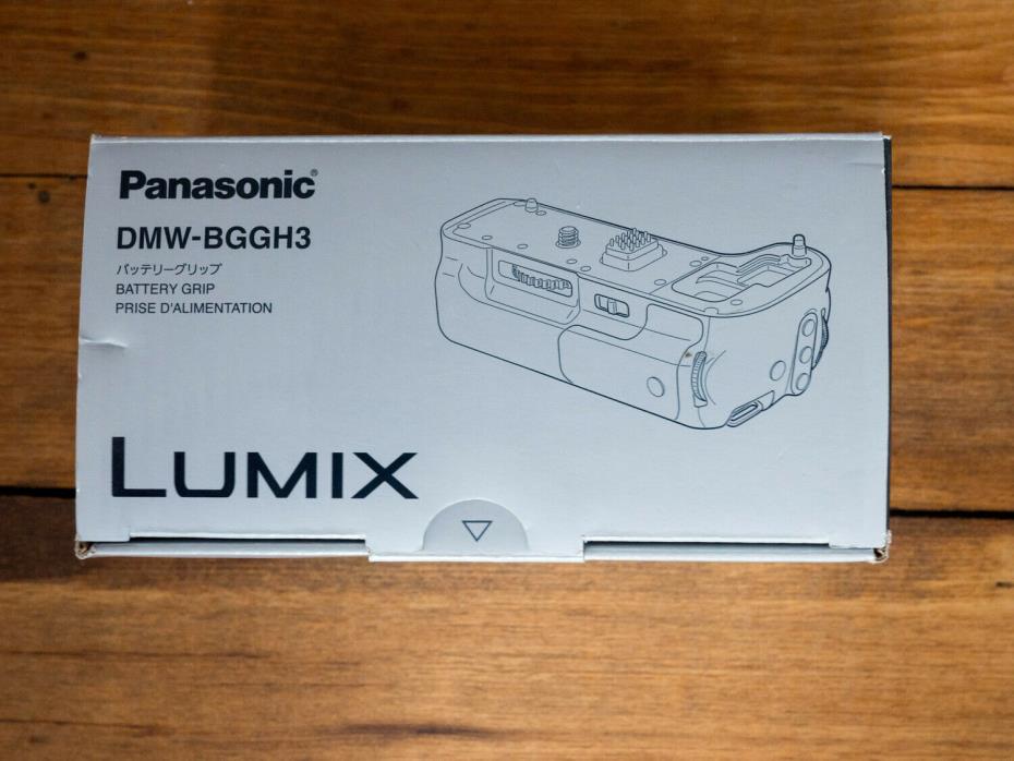 Panasonic DMW-BGGH3 original battery grip for Lumix GH3 + GH4