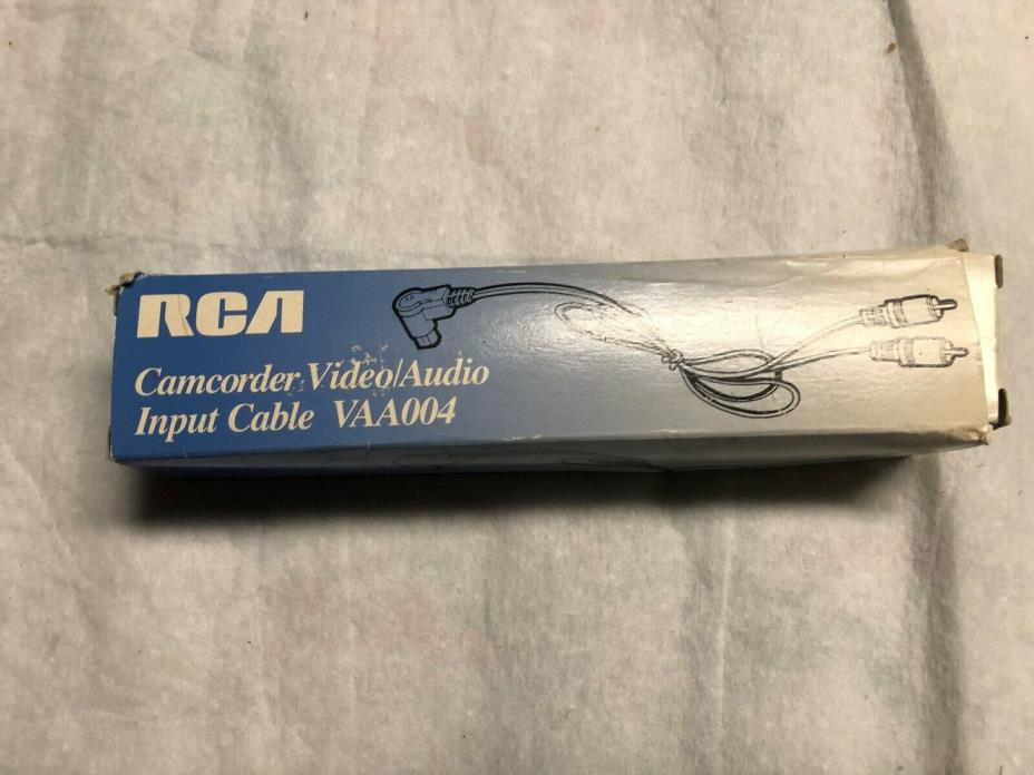 RCA Camcorder Video/Audio Input Cable VAA004