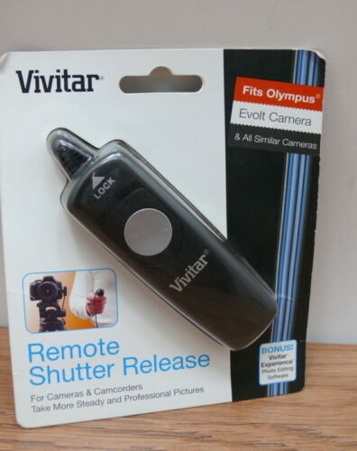 Vivitar Remote Shutter Release for Olympus EVOLT and similar cameras.