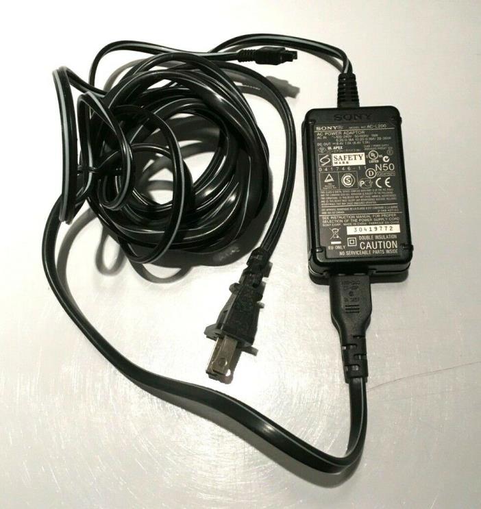 Genuine Original SONY AC-L200 AC-L200C AC-L200D AC Power Adapter CX520E XR350E