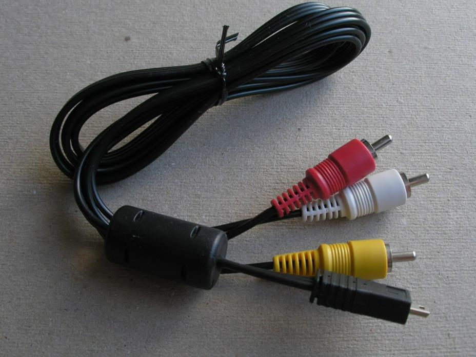 New Oem Video and Audio Cable Cord Lead For Nikon CAMERA Coolpix