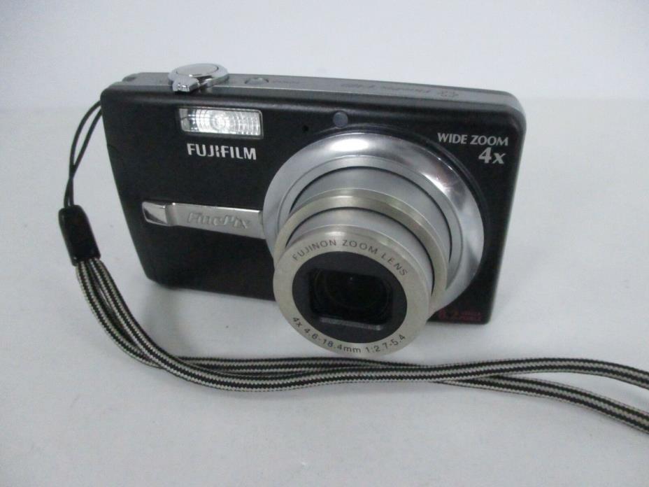 Fujifilm FinePix F480 8.2 MP Digital Camera Black Tested With Computer Cable