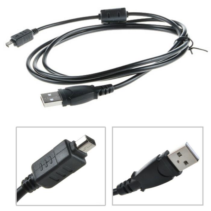 USB Charger Data SYNC Cord Cable For Olympus u Stylus Tough TG-310 TG-860 Camera