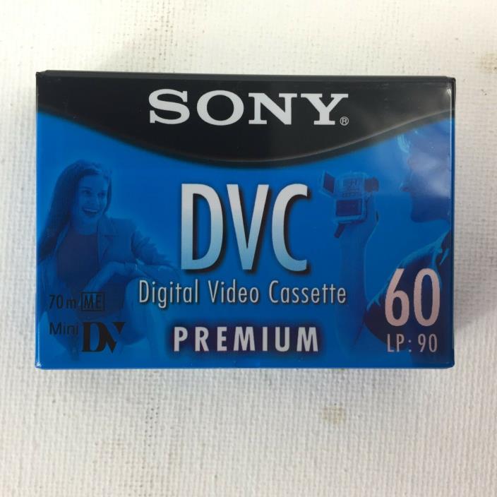Sony Mini DV DVC Blank Cassette Lot of 4 Tapes LP 90 NEW DVM60PRL