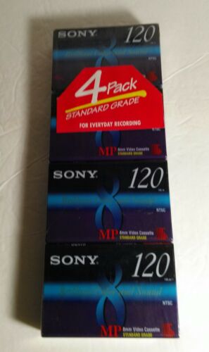 SONY P6-120 min MP 8MM Video8 Camcorder Cassette Tape Standard Grade