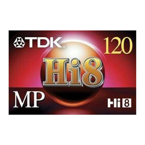 TDK Hi 8 MP 120 Camcorder Tape Hi8 P6-120H8MP
