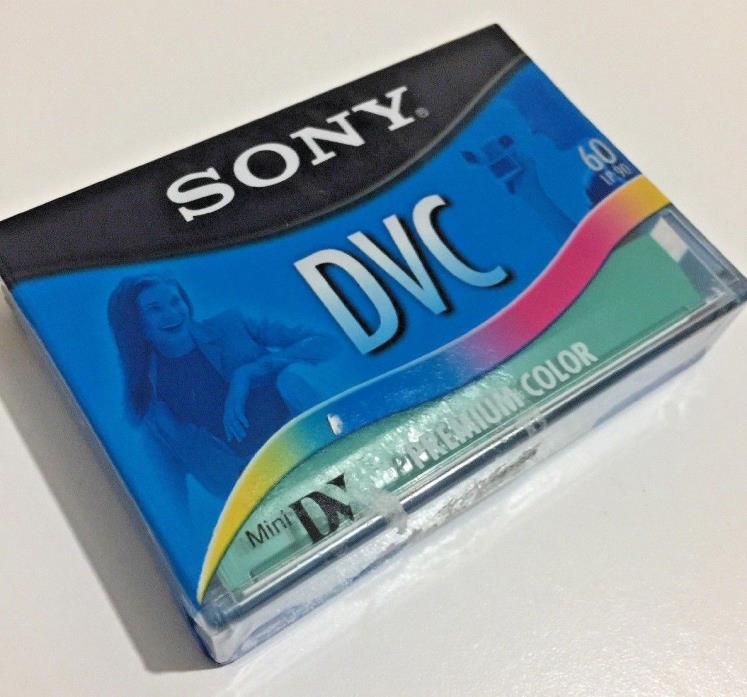 NEW SONY Mini DV Premium Color Digital Video Cassette (DVC) 60 Min Tape (C48)