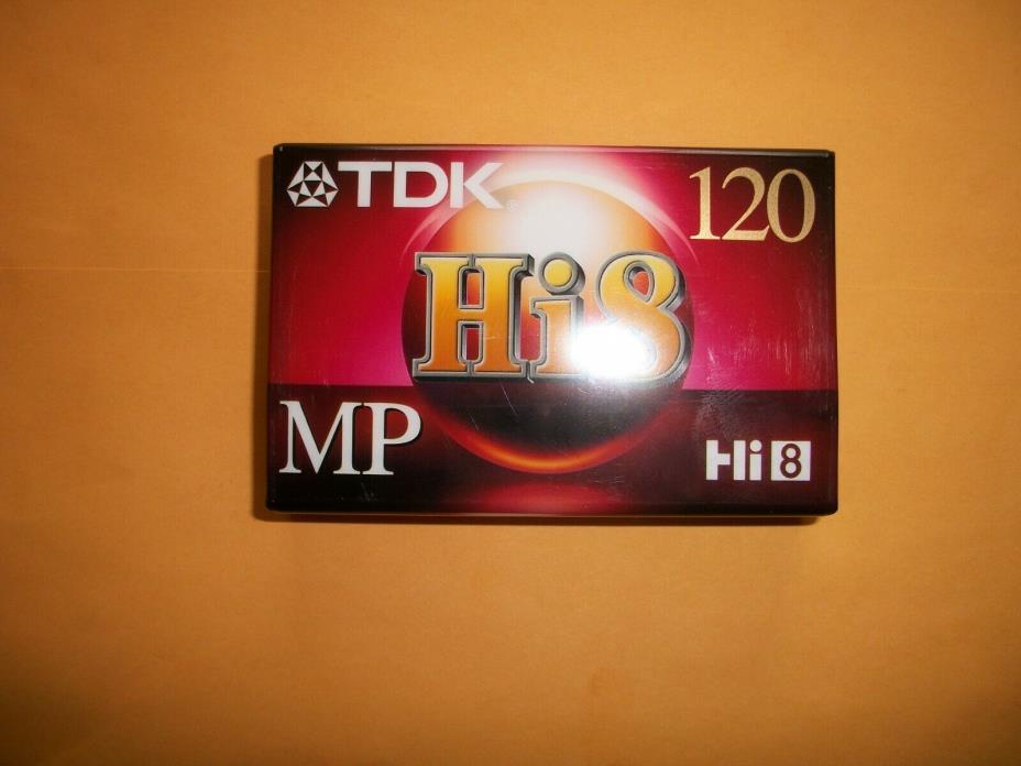 5-Pack TDK Hi 8 MP 120 Camcorder Tape Hi8 P6-120H8MP