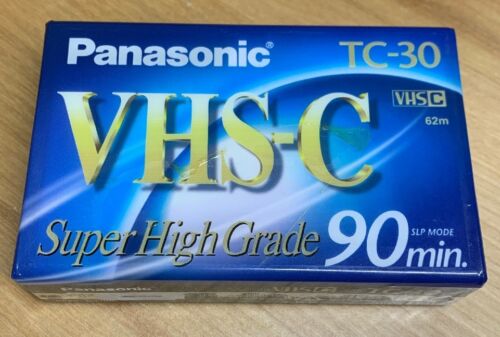Panasonic VHS-C Super High Grade Compact Video Cassette TC-30 - NEW!!!
