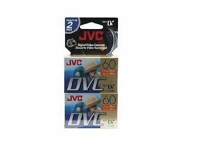 JVC Mdv60Du2 Mini Digital Video Cassette (2-Pk)