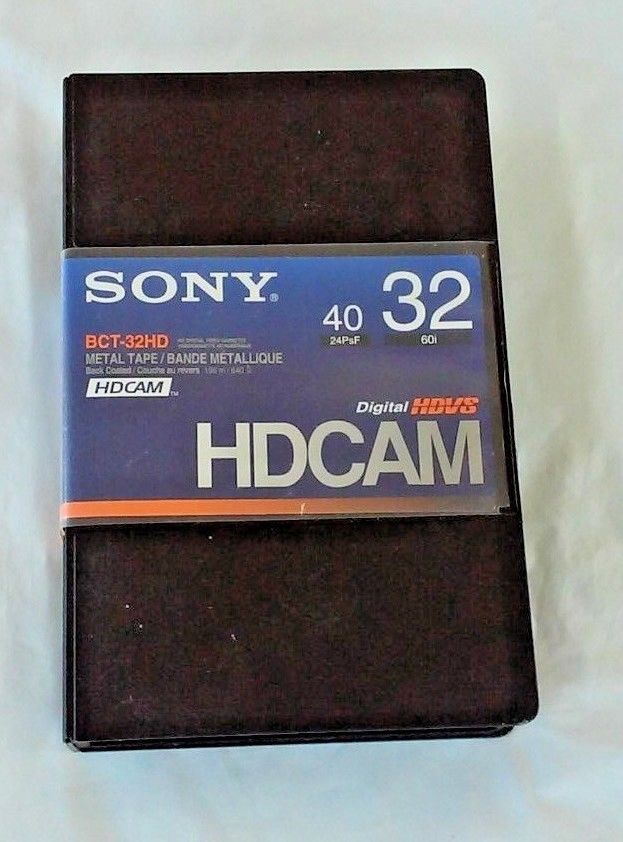 Sony BCT-32HD Metal Tape HDCAM Digital HDVS