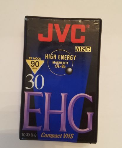 JVC VHSC High Energy Compact VHS New