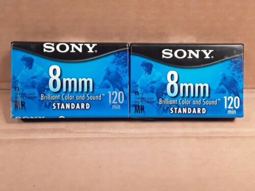 2 Sony 8MM standard 120 min MP P6-120MPL
