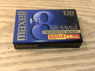 Maxell Hi8/Digital 8 XR-Metal Professional Quality 8MM Camcorder Video Tape New