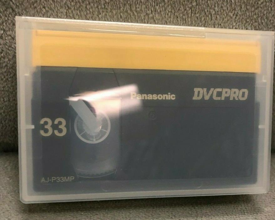 Lot of 13 Panasonic DVCPRO 33 Video Cassette Tapes AJ-P33M 33 Minutes Brand New