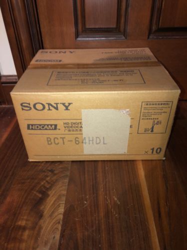 NEW Sony HDCAM BCT-64HDL