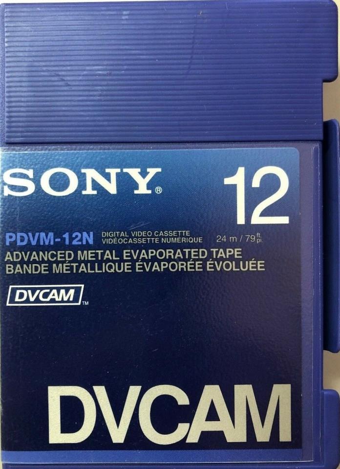 DVCAM SONY PDVM-12N Digital Video Cassette Mini DV - New
