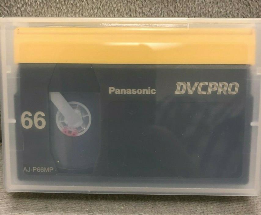 Lot of 12 Panasonic DVCPRO 66 Medium Video Cassette Tapes AJ-P66M	66 Minutes