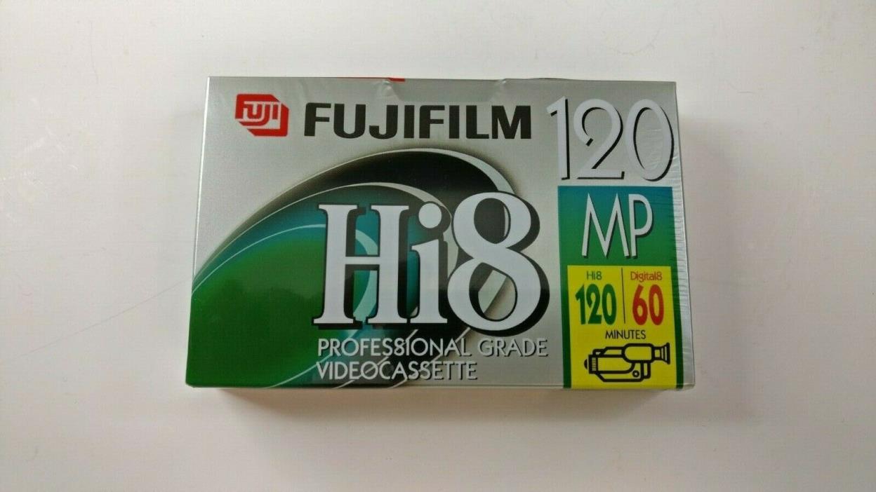 Fuji Hi8 MP P6-120 Professional Grade Videocassette (Blank Tape)
