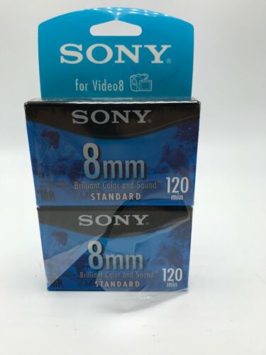 Sony 2 Pack 8MM 120 Minute Standard Tape