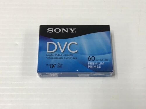 1x Sony 60 Minute DVC Single Brand New Sealed Ships Immediately!