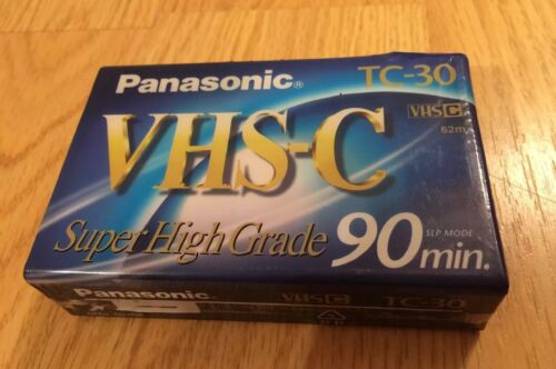 Panasonic SHG TC-30 Compact Videocassette VHSC 90 min SLP Mode