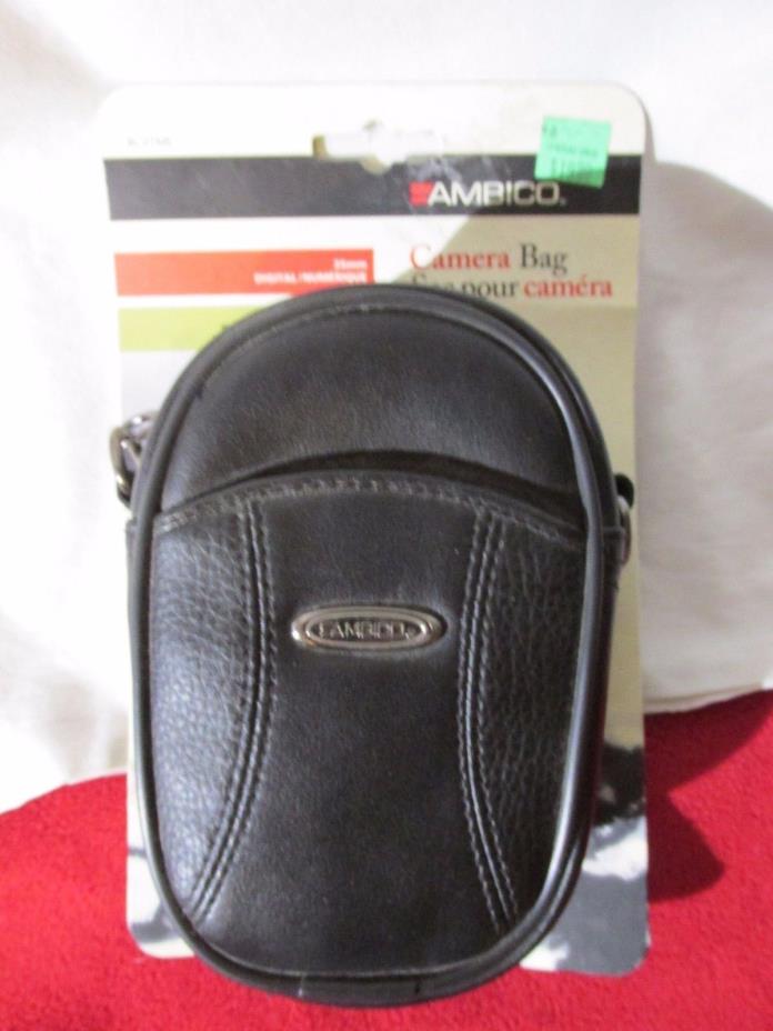 Vtg. AMBICO Camera Carrying Travel 35MM Case Bag Instant Digital Shoulder #9