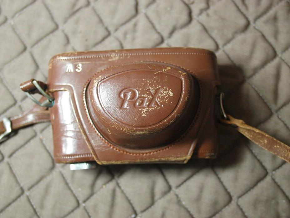 Pax M3 leather case for the cutest camera ever made