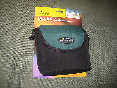 NEW Digital Promaster Digital 2.5 Camera Pouch Case Storage Spruce