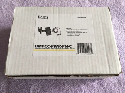 Ikan Blackmagic Pocket Cinema Camera DV Power Kit with Clamp for Canon 900